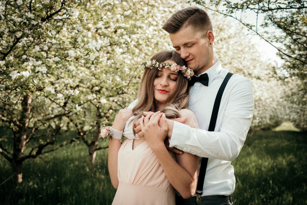 Portrait Hochzeitsfotos