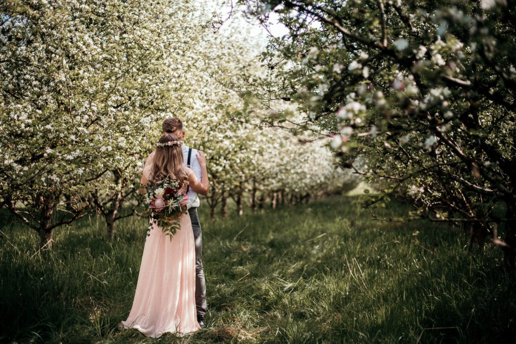 Portrait Hochzeitsfotos