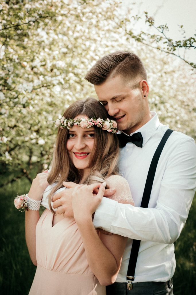 Portrait Hochzeitsfotos