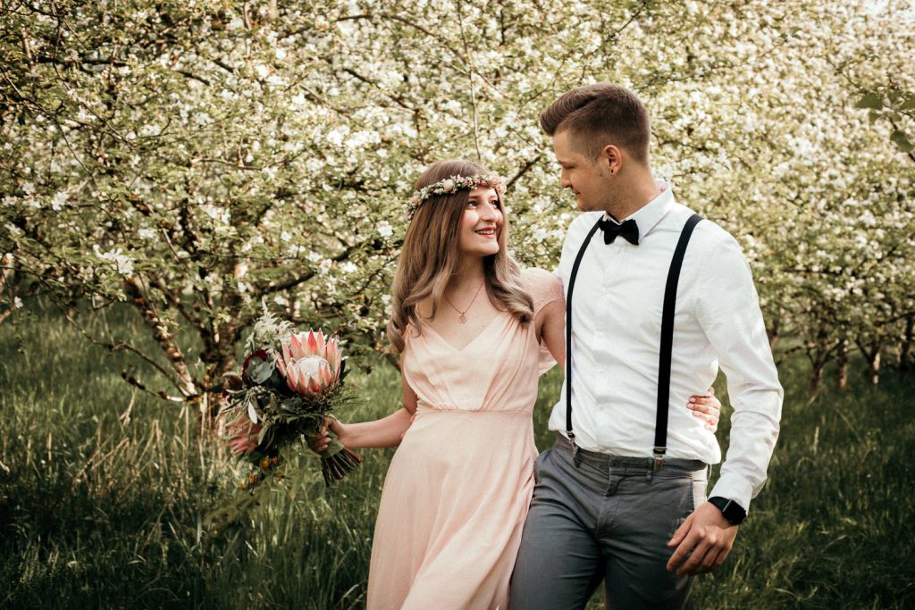 Portrait Hochzeitsfotos