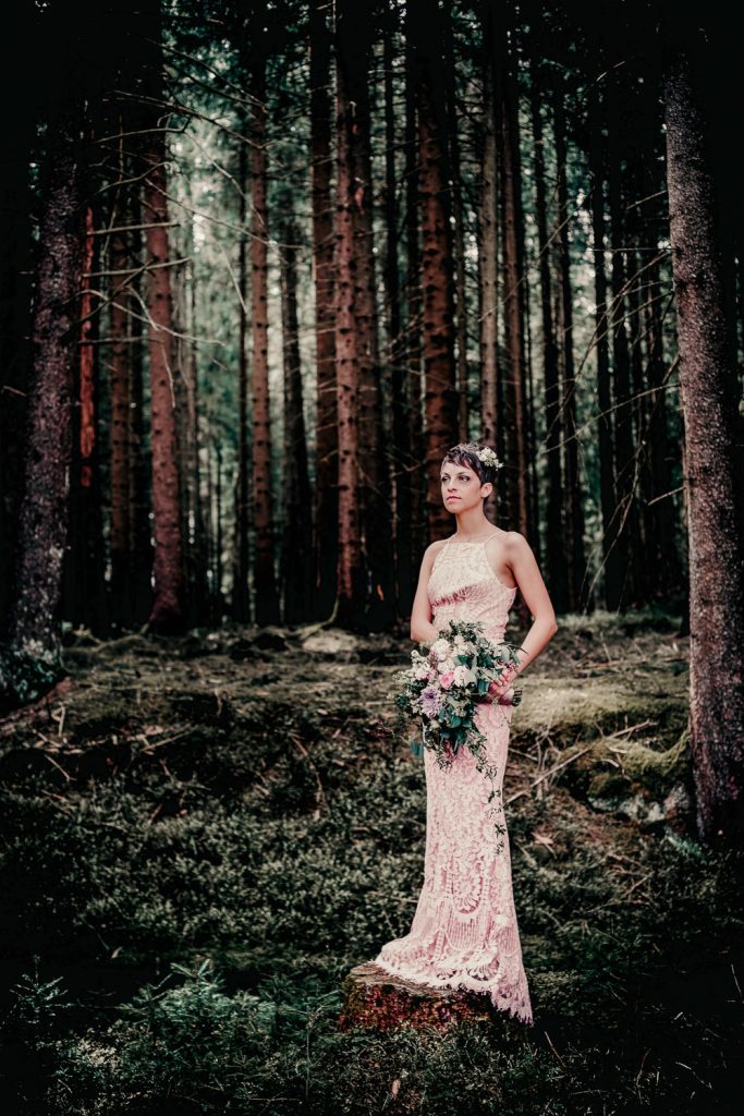 Portrait Hochzeitsfotos