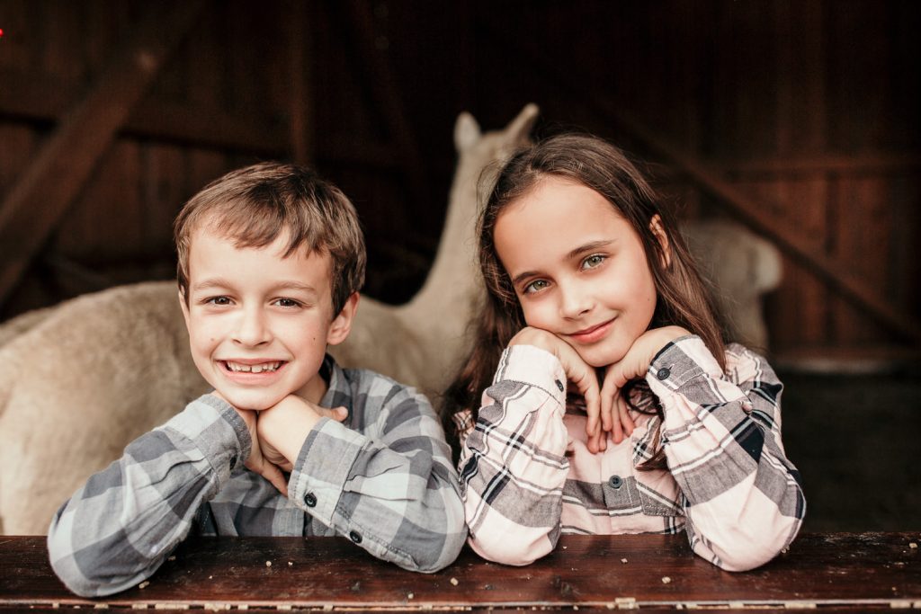 Weihnachtsshootings Familienfotos