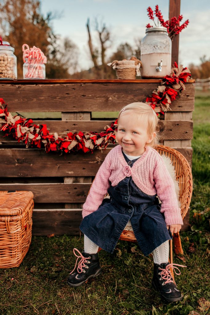 Weihnachtsshootings Familienfotos
