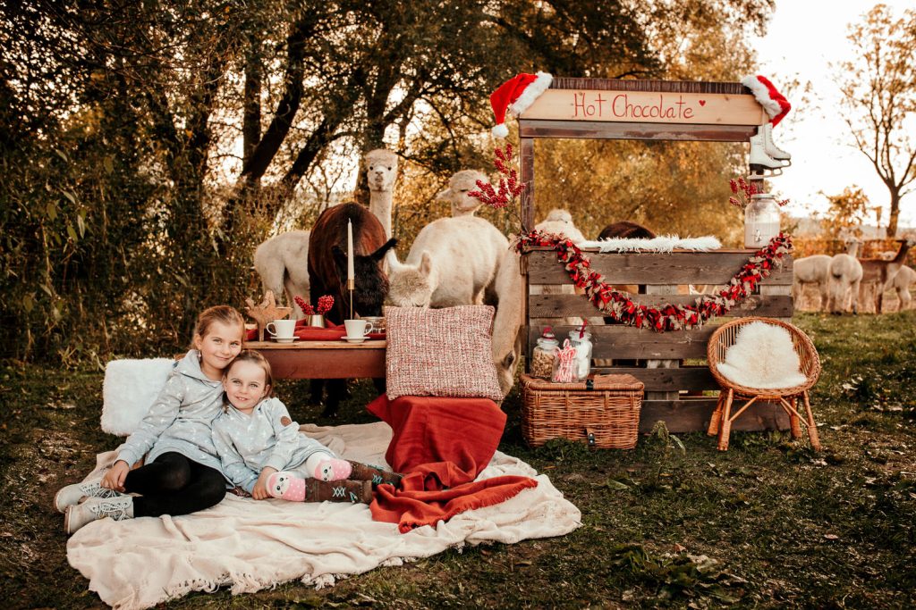 Weihnachtsshootings Familienfotos