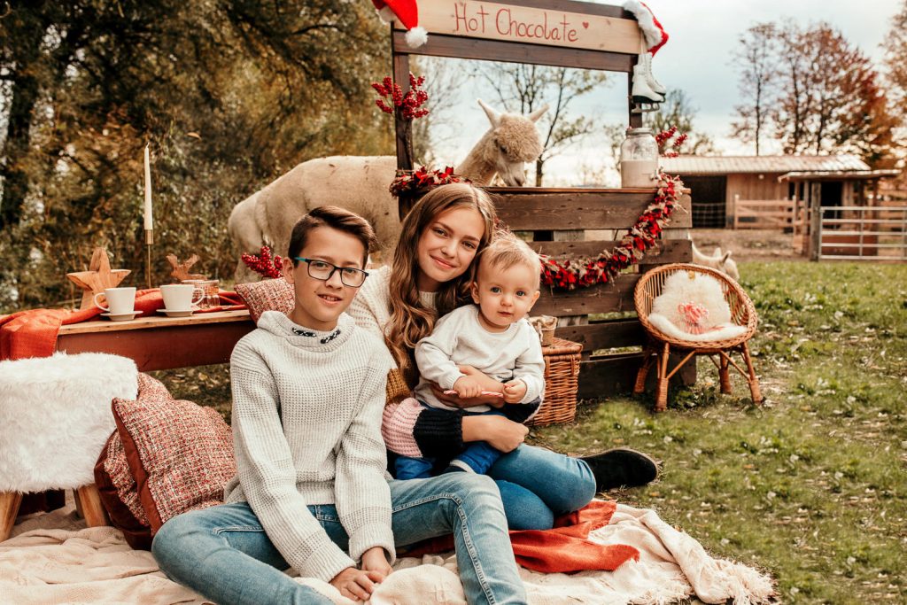 Weihnachtsshootings Familienfotos