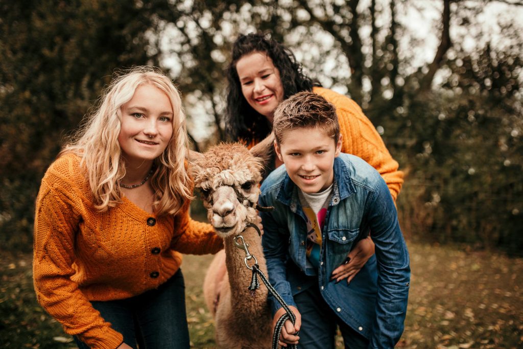 Weihnachtsshootings Familienfotos