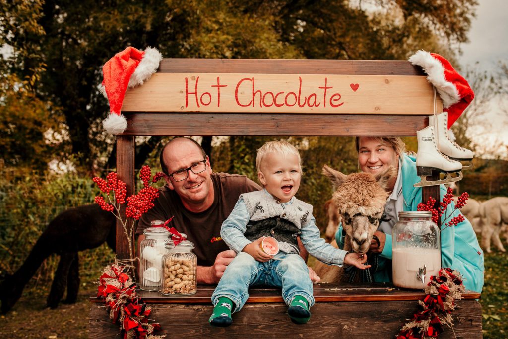 Weihnachtsshootings Familienfotos