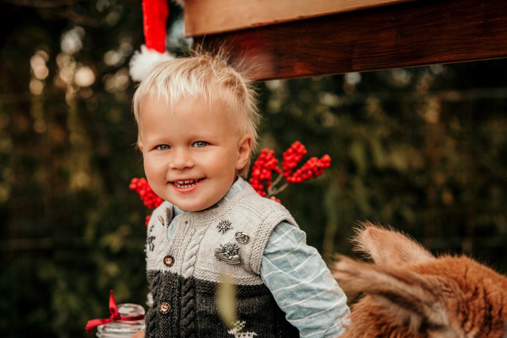 Weihnachtsshootings Familienfotos