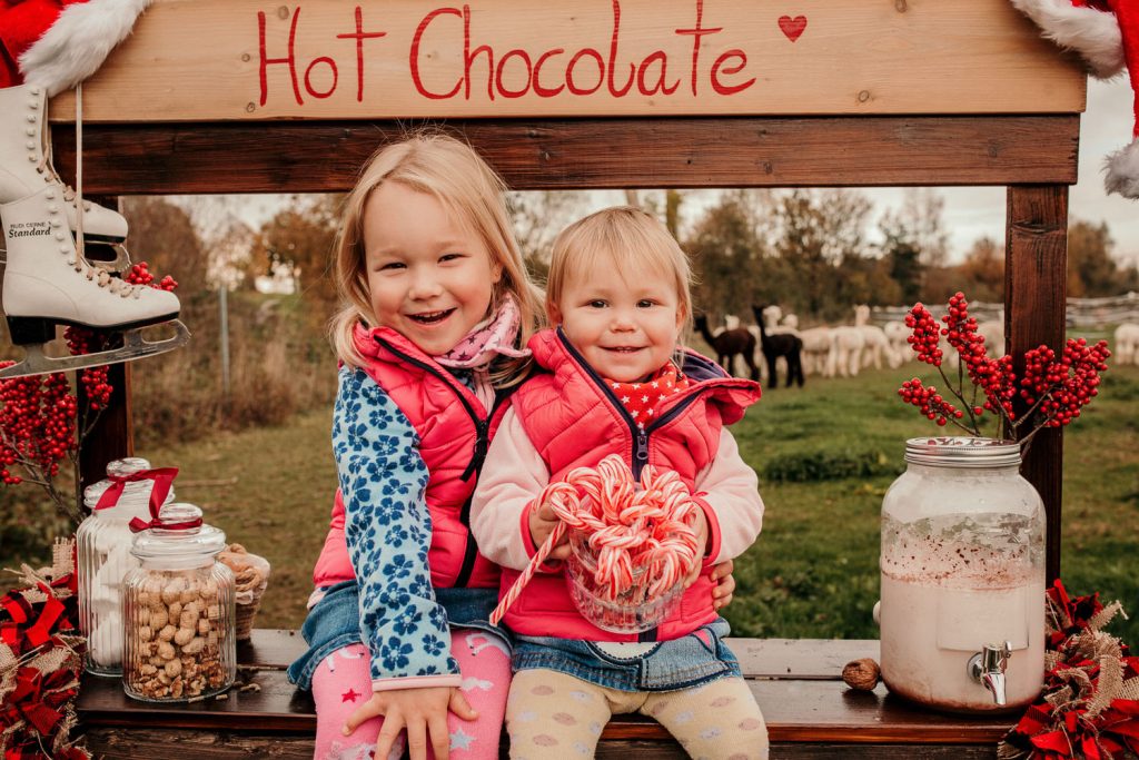 Weihnachtsshootings Familienfotos