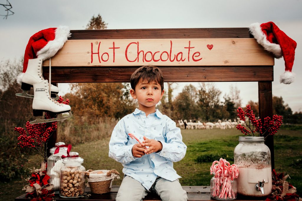 Weihnachtsshootings Familienfotos