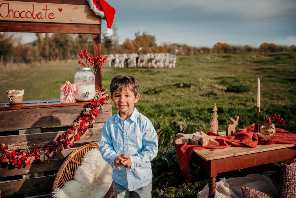 Weihnachtsshootings Familienfotos