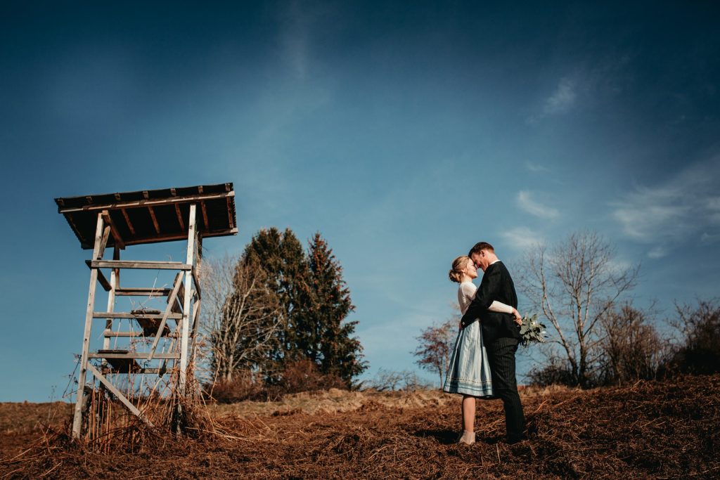 Brautpaarshooting Hohenpeißenberg