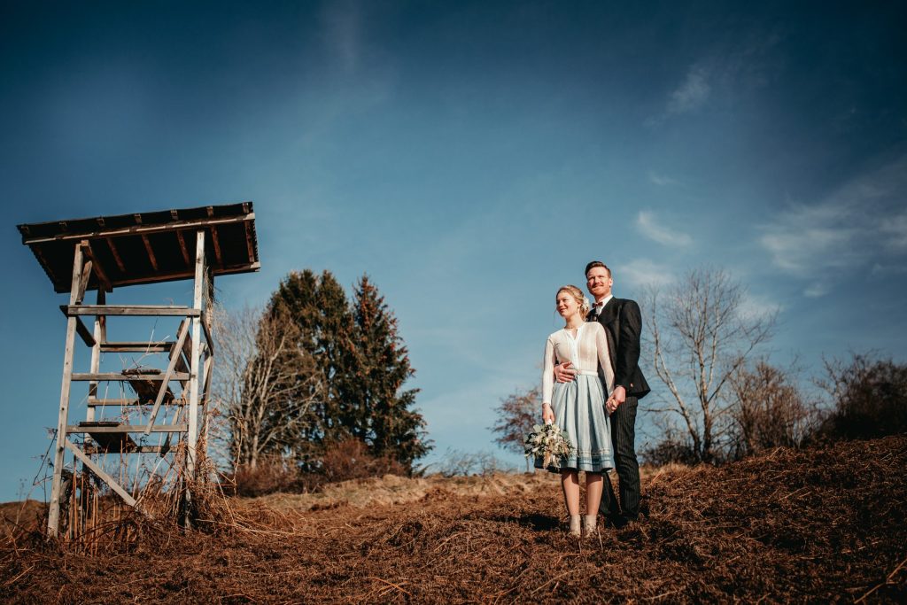 Brautpaarshooting Hohenpeißenberg