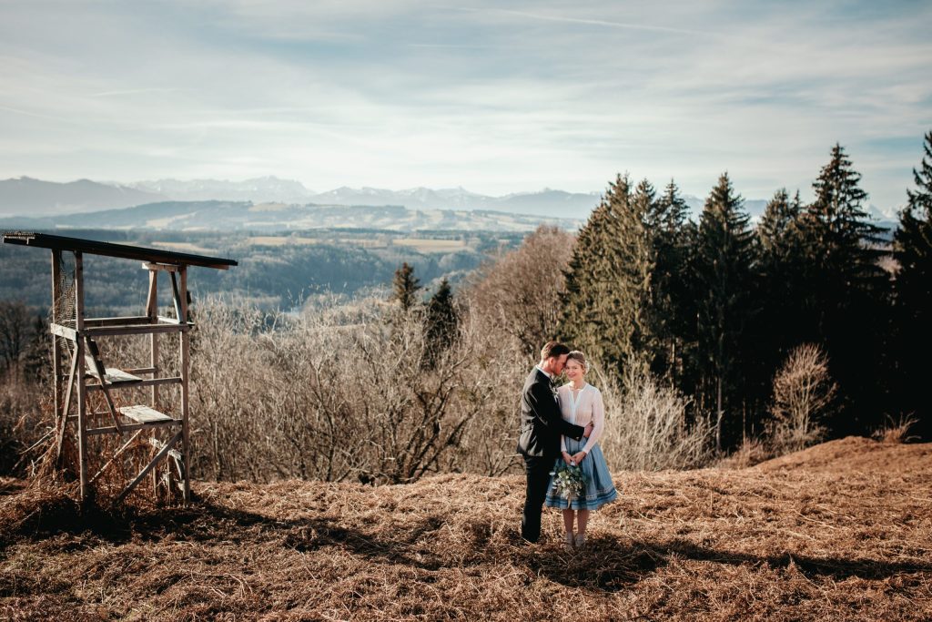 Brautpaarshooting Hohenpeißenberg